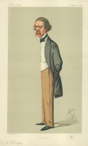 Sir Henry Thompson, kremering 1 augusti 1874, Vanity Fair-karikatyr