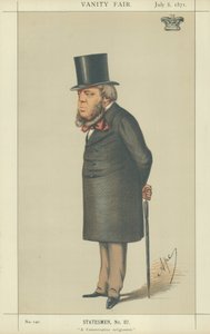 Hertigen av Marlborough (färg litho) av Carlo Pellegrini