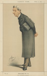 Den rätte ärade William Monsell (färg litho) av Carlo Pellegrini