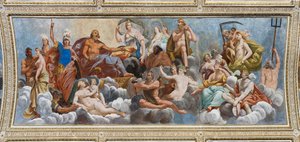 Insamling av Olympus gudar av Carlo Santner