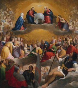 Paradise, ca 1598 (olja på koppar) av Carlo Saraceni