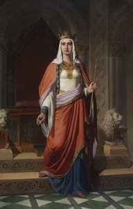 Drottning Urraca av León och Kastilien, 1857 av Carlos Múgica y Pérez