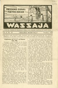 Issue ofWassaja, Vol. 8, No. 20, October 1922 av Carlos Montezuma