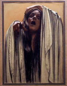 Studie för "The Wave", 1907