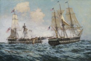 Engagemang mellan U.S. Fregate Constitution och H.M.S. Java, 1896