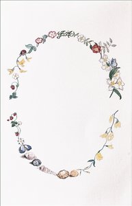 Jane Austen Garland, 2008 (wc & penna på papper) av Caroline Hervey Bathurst