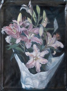 Liljor från marknaden, 2008 av Caroline Hervey Bathurst