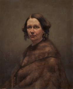 Mrs. Goss (olja på duk) av Caroline L. Ormes Ransom