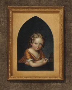 Portrait of a child  av Caroline Sattler Tridon