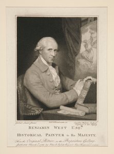 Benjamin West Esq.r / Historisk målare till Hans Majestät