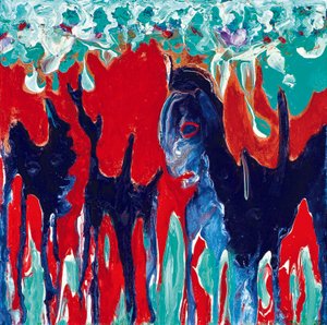 Mutant Beasts, 2011 (akryl på duk)