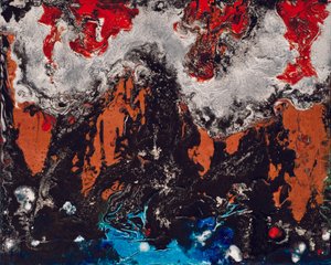 Rhapsody Of The Elements, 2012 (akryl och gouache på duk)
