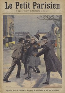 Attack mot Frankrikes president Armand Fallieres i Paris