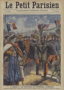 General dAmages återkomst till Oran, Algeriet