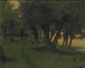 På Rhenstranden, nära St. Germain vid Mont d