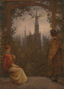 Trädgårdsberså av Caspar David Friedrich