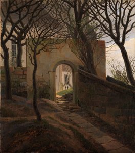 Kyrkogårdsporten av Caspar David Friedrich