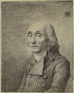 Porträtt av pastorerErnst Theodor Johann Brückner av Caspar David Friedrich