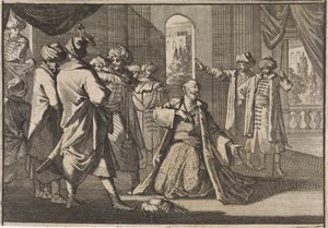 Emir Fakardin ber sultan Murat IV om sitt liv, 1633