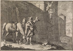 General Hans Georg von Arnim-Boitzenburg flyr från fängelset via en replastare, 1638