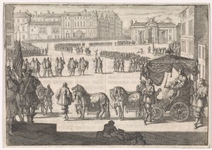 Invigning av Sveriges drottning Christina i Stockholm 1650