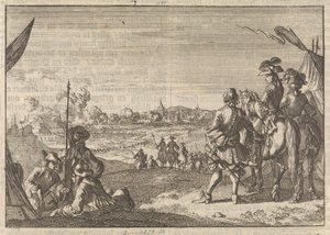Intar Nijmegen av fransmännen, 1672 av Caspar Luyken