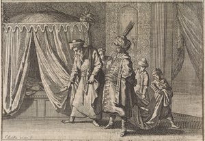 Pashas frus sjukbädd, 1639