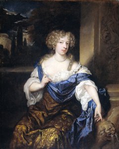 Porträtt av Helena Ctaharina de Witte 91661-95), hustru till Iman mogge, herre i Haamstede