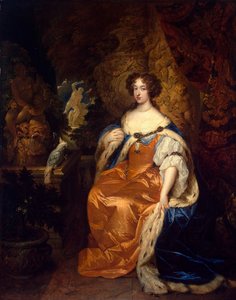 Porträtt av drottning Mary II av England
