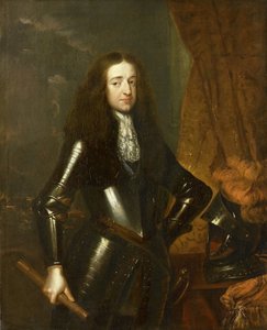 Porträtt av Willem III (1650-1702), prins av Orange och sedan 1689, kung av England av Caspar Netscher