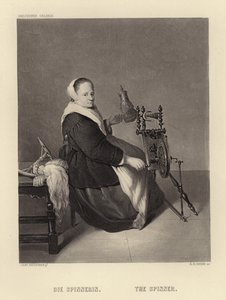 Spinnern av Caspar Netscher