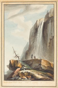 Cascade dessus Wasserberg (vattenfallet ovanför Wasserberg)