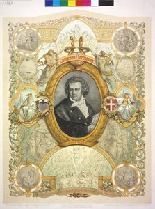 Ludwig van Beethoven av Casper Johann Nepomuk Scheuren