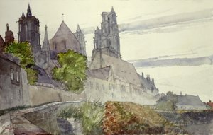 Katedralen i Laon, Frankrike av Cass Gilbert