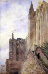 Mont Saint Michel, Frankrike av Cass Gilbert