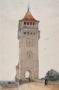 Pont Valentre, Cahors av Cass Gilbert