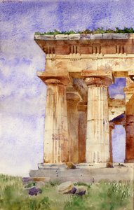 Neptunus tempel, Paestum, 1898.