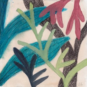 Färgglatt abstrakt lövverk