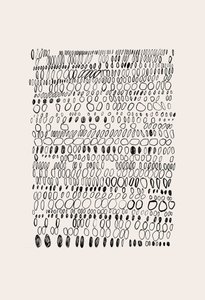 Organiskt stenbeläggningsmönster