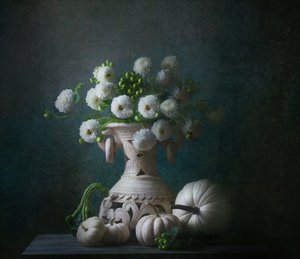 Elegant höststilleben