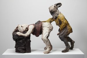 Flopsy, 2009 (Jesmonite, färg)