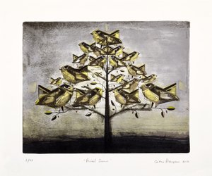 Primal Scene, 2016 (mokulito-litografi med handkolorering)
