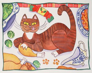 Julkatten och Turkiet av Cathy Baxter