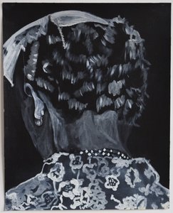 Belladonna: Ann, 2014 (olja  akryl på papper)