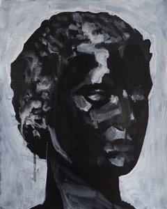 Belladonna: Marina, 2014 (olja  akryl på papper)