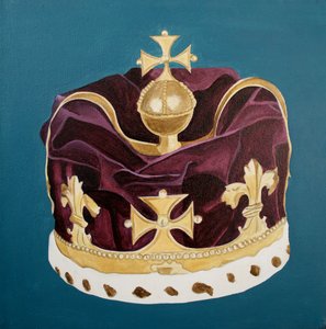 Crown Jewels, 2001 (olja på duk) av Cathy Lomax
