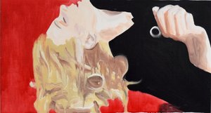 Gena, 2015 (olja på papper)