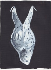 Roslyn, back, 2012 (olja  akryl på papper)