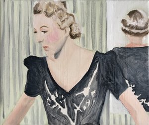 Splitting, 2017 (olja på linne)