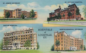 Sjukhus i Louisville, KY., 1942